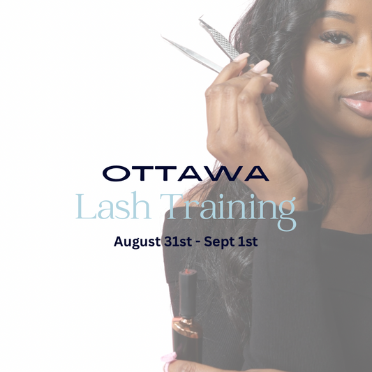 Ottawa Lash Extension Group Training August 31st - 1st 2024
